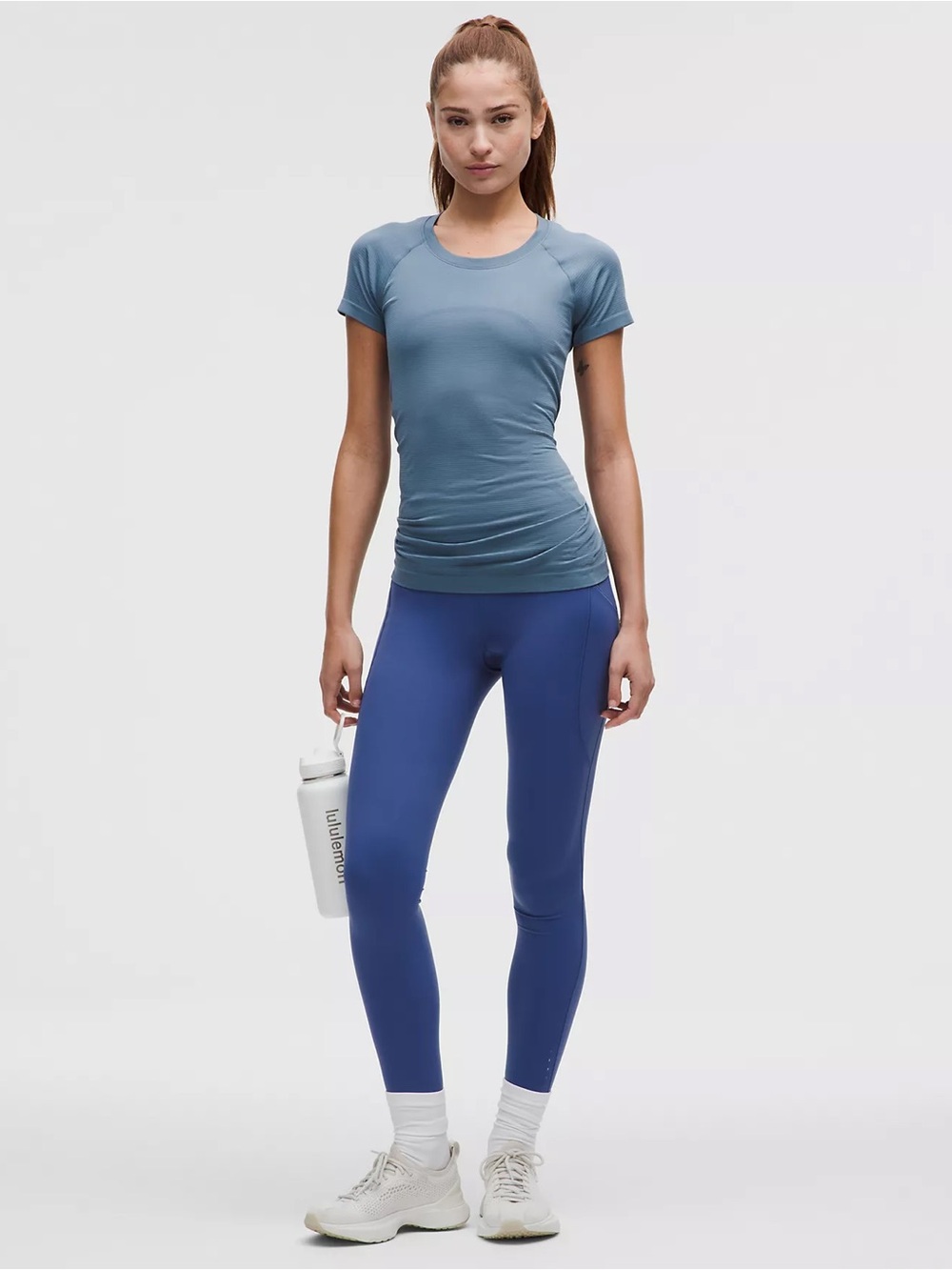 Lululemon Swiftly Tech Top Steel Blue